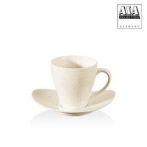 [천삼백케이] [아사셀렉션] 쿠바 커피잔 (200ml) - 크림, 단품