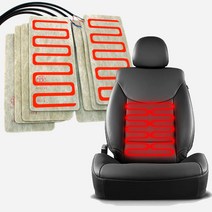 순정형 열선시트 부품 DIY 바닥 전용 온열시트, 01-A타입 1좌석 12v