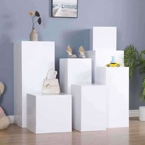 백화점 상품 디피 DP 전시 스탠드 박물관 작품 전시대, 사각기둥 40x40x높이 60 cm