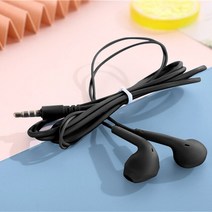 이어팟 슈어이어폰OLAF 3.5mm 유선 헤드폰 마이크 와이어 제어 이어폰 음악 스포츠 헤드셋 게임 샤오미, 01 Black-u19