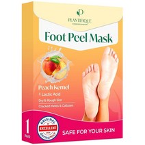 Plantifique 풋 필 비타민 마스크 2팩, Peach 1 pack