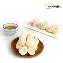 우리가스토리 찹쌀 유과 500g+500g 한과 설날선물 명절선물, 호박 찹쌀유과 500g/호박 찹쌀유과 500g