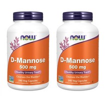 나우푸드 D 마노스 500mg 240캡슐 X 2통