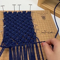 마크라메 보드(T핀 50p/매듭법부록 포함) 고정 작업대, 중28cmX38cm(T핀포함)