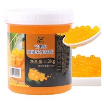 팝핑보바 과일맛 1.2kg 밀크티 빙수 나이차 음료 디저트 토핑, 요거트맛