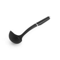 KitchenAid 클래식 수프 국자 원 사이즈 블랙 2, Ladle, Black 2, Black 2