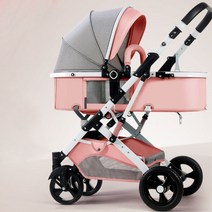 [아크로스밀]무료배송 강아지 유모차 개모차 경량 반려견 노령견 산책, 디럭스 핑크