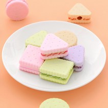 연필깎이 하이샤파연필깍이 엘렌 브룩 귀여운 쿠키 깎이 1 개 학교 용품 소년 소녀 연필 크리에이티브 문, 한개옵션0