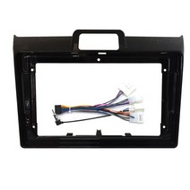 Toyota Corolla Axio Fielder 2015 2DinCar DVD 프레임 오디오 피팅 어댑터 대시 트림 페시아 패널 9 인치, [02] frame an cord