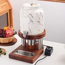 세라믹 음료디스펜서 우유 워터저그 물병 전기 항온 10L, 10L 스테인레스 탱크 전기 가열