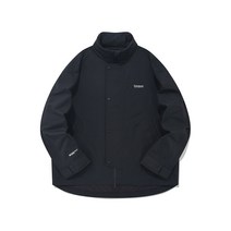 COVERNAT 커버낫 PERTEX 스탠 카라 쉘 파카 블랙 CO2301JK05BK