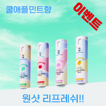 원샷 리프레쉬 구강 스프레이 청결제 입냄새제거제 10ml 아이스피치향 4개