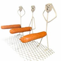 아타고그리들 캠핑무쇠 코팅숯불그릴 화덕 볼케이노 솥뚜껑불판 크리 에이 티브 재미 바베큐 금속 아트 그릴 핫도그 휴대용 핫도그 로스터 랙 바베큐 그릴 소시지 금속 도구 야외 캠핑, b