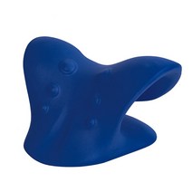 목 마사지 베개 어깨 경추 교정 지압 요법 견인 장치 통증 완화 바디 마사지기, [06] A-Dark Blue