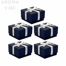 악세사리함 쥬얼리선물상자 블루 5개 THCO13