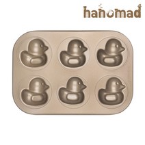 아노마드 오리 마들렌틀 팬 6구 골드, 1개