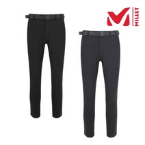 밀레 MILLET 2칼라 남성 남자 봄 여름 출근 일상겸용 신축성 굿! 트리코트 원단 심플하고 깔끔한 기본핏 팬츠 바지