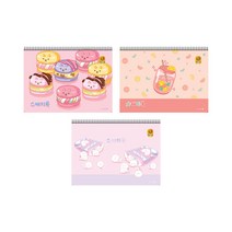 아이비스코리아 1000 스케치북 FR 여 랜덤 발송 10개입, 346 x 245 m, 12매, 12매, 8절