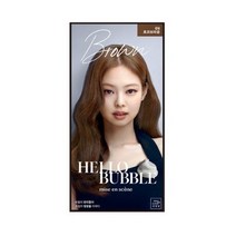 미쟝센 올뉴 헬로버블 염모제, 6N초코브라운, 6개