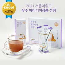 루킨 맑은목 배도라지생강 스틱, 252ml, 3박스
