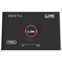 이지넷 NEXT-865TCU3 2베이 USB-C타입 (GEN1) SATA CLONE 도킹스테이션, NEXT-852DCU3
