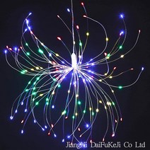 DaiFu 정원등 불꽃 장식등 120 LED 실외등 잔디등 (8가지 램프 모드), 혼합색상