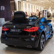 유아 전동차 어린이와 아기를 위한 원격 제어 장난감 자동차가 있는 BMW 전기 4륜 스윙, [09] [사륜구동 버전 블랙] 독립스윙 + 더블 배터, [01] 전기 드라이브