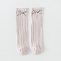 여아 리본 골지 니삭스 6세트 양말 심플 등원룩 데일리 봄 가을 외출