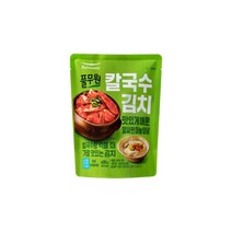 풀무원 별미 칼국수 김치 (400g) 아삭아삭 간단반찬 반찬가게, 1개