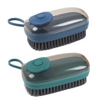 다용도 자동세제 청소용 브러쉬 솔 / 욕실 청소솔 운동화 세탁솔 의류세탁솔 / 2개, 블루 1개+다크그린 1개