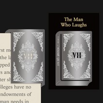 아트박스/글입다 책끝 메탈 북마크 - 웃는 남자