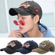 차밍몰 빈티지 워싱면 야구모자[S809-올렌도패치] 남여모자 야구모자챙모자