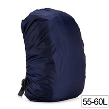 등산 캠핑 백패킹 배낭 여행용 아웃도어 생존 초경량 가방 35-80l 레인 커버 야외 하이킹 등반 커버 용 방수 레인 커버, 진한 파란색 55-60l