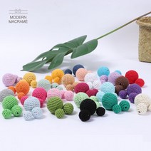 뜨개 구슬 비즈 30mm, 14.라벤더