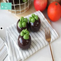 한손에쏙 테이블웨어 과일가게 리얼망고스틴 망고스틴모형