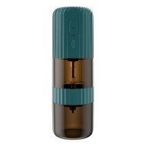 곡물본쇄기 USB 충전식 커피 그라인더 스테인레스 스틸 전문 콩 밀 기계 견과류 향신료 곡물 후추, [03] green