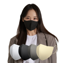 맘편히마스크 KF94 새부리형마스크 국산마스크 화이트 블랙 베이지 대형 중형 소형 50매, KF94 소형 화이트 50매