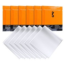 카메라청소 렌즈클리너 kampf concept 안경 ​​물티슈 안경 pre moistened cleaning cloth lens cloth 재사용 가능한 화면 디스플레이 카메라, 6개