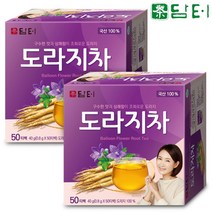 담터 도라지차 50T+50T, 50Tx2개