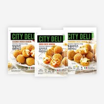 삼립 냉동 시티델리 브런치앳홈 아란치니 3종 각 1팩 김치치즈 투움바치즈 양념치킨, 김치치즈 1개+투움바치즈 1개+양념치킨 1개
