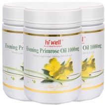 뉴질랜드 하이웰 달맞이꽃 오일 oil 감마리놀렌산 100mg 함유 300소프트젤 3통, 300캡슐