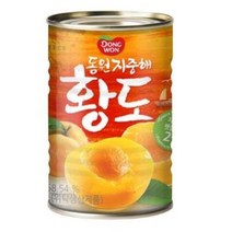 동원 지중해 황도 통조림, 410g, 7개