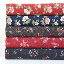 슈슈룸 (SH-281) 꽃 5종 원단패키지 천 패브릭 퀼트 홈패션