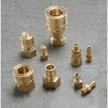 다용도 공압용 황동 원터치 커플러 카플러 퀵커플러 유압호스 부품 QUICK COUPLER, KPH 20