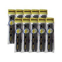 오와식스 키모니 하이소프트 스파이럴 그립 KGT105 나선형의 쿠션을 통해 미끌림방지 테니스/배드민턴 10P, 그레이