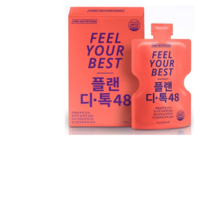 프로뉴트리션 플랜디톡 48 과채주스, 59g, 60개