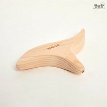편백향 피톤치드 림프관 붓기 괄사새모양지압기 (편백나무 마사지기 피로회복)