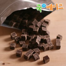 쿡앤베이크 크기가 큰 청크 초코칩 king큐브 (용량선택), 5개, 500g