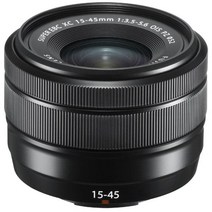 후지필름 FUJIFILM XC15-45mm F3.5-5.6 OIS PZ 블랙 [후지논렌즈 X시리즈용 15-45mm F3.5-5.6 블랙], 단일