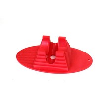 JSP Manufacturing 95mm에서 120mm 스쿠터 휠용 스탠드 대부분의 주요 브랜드에 적합 (핑크) 바이오더, Red